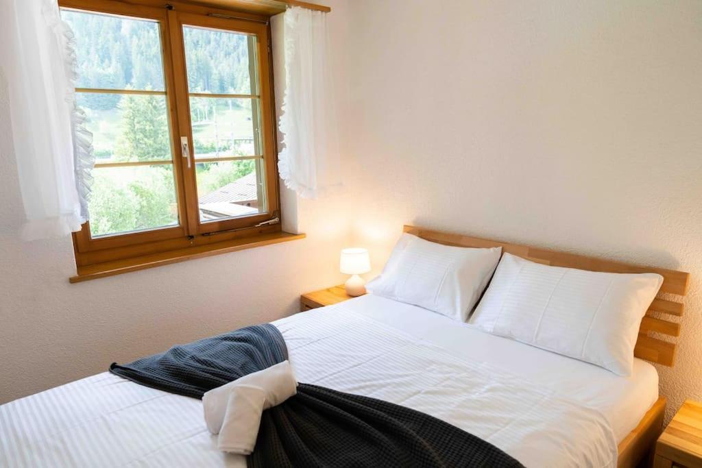 Peacefull Mountains View Apartment Kandersteg Exterior foto