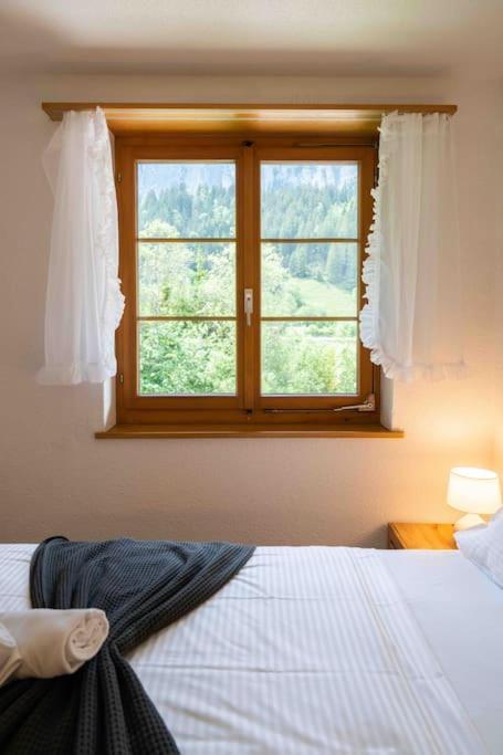 Peacefull Mountains View Apartment Kandersteg Exterior foto